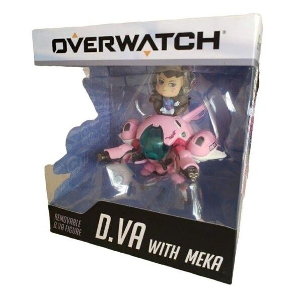 Overwatch Cute But Deadly D.Va with Meka Action Figure Blizzard NWT - Picture 2 of 8